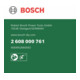 Capot de protection combiné Bosch pour la découpe, plastique emboîtable, 125 mm-4