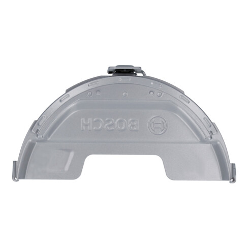 Capot de protection combiné Bosch pour la découpe, sans clé, métal, 230 mm