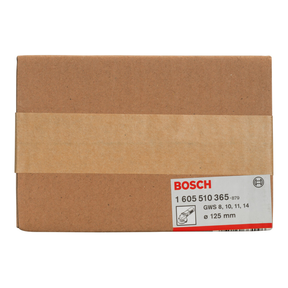 Capot de protection sans recouvrement 125 mm