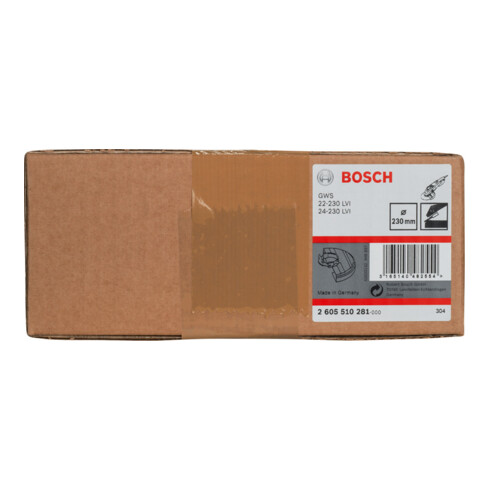 Capot de protection sans recouvrement, pour ébarbage 230 mm