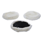 Capots de polissage Ø 180 mm 3 pièces pour art. 9337 BGS