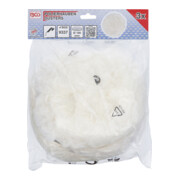 Capots de polissage Ø 180 mm 3 pièces pour art. 9337 BGS-4