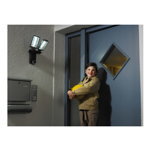 Capteur Brennenstuhl projecteur LED Duo Premium City SV5405 PIR IP44