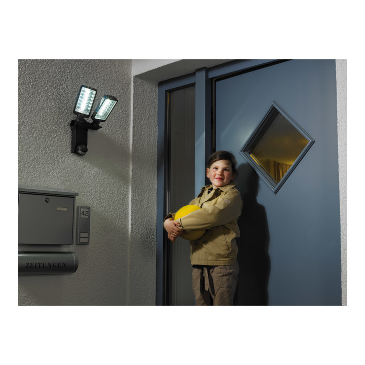 Capteur Brennenstuhl projecteur LED Duo Premium City SV5405 PIR IP44