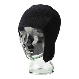 Capuchon d'hiver G noir 30 % WV / 70 % polyacrylique VOSS