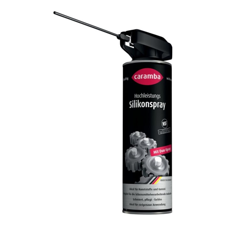 Caramba Bombe à haute teneur en silicone incolore en spray NSF H2 H2 500 ml Duo-Spray