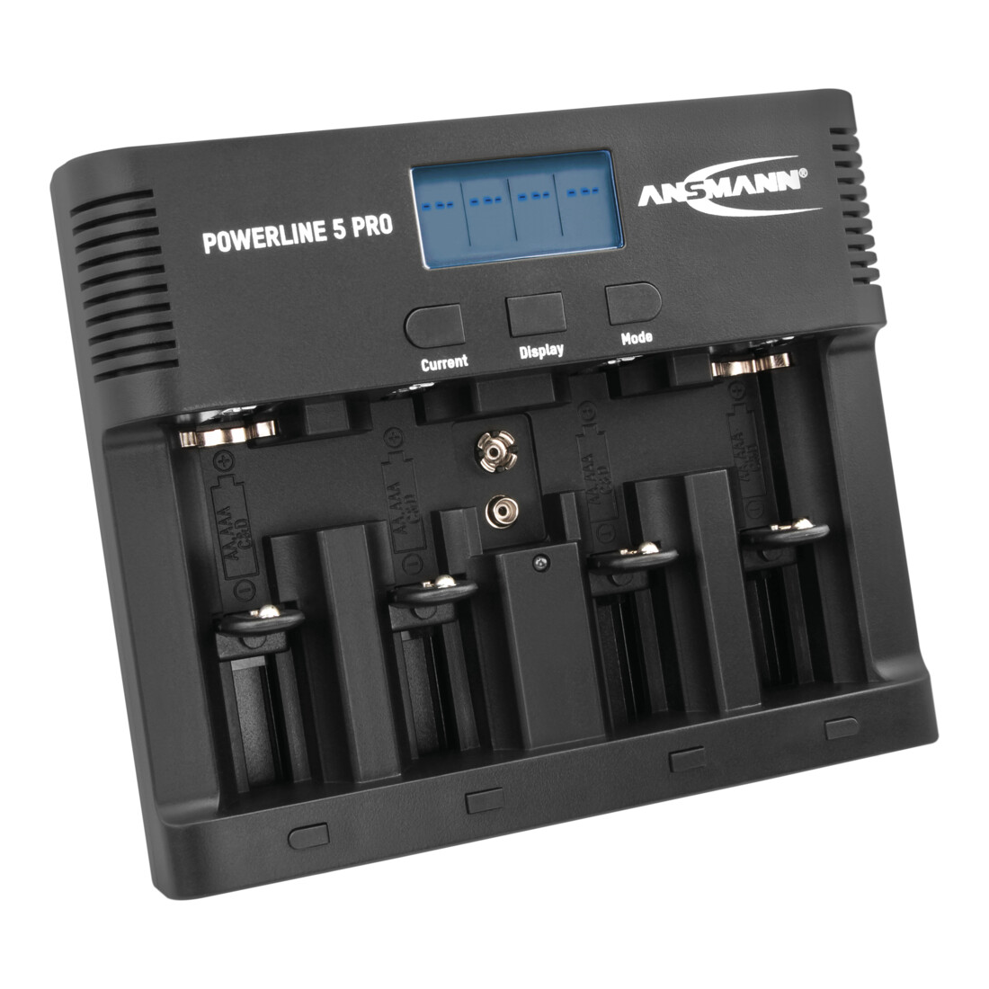 Ansmann Caricabatterie Power Line 5 PRO per 4 batterie o batterie Powerline 5 Pro