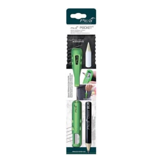 Carquois Pica Pochette pour stylos plomb/marqueur avec couteau pointu m.1 Stylo marqueur Noir & Blanc