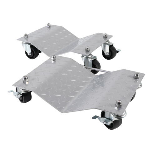 BGS Carrelli per spostamento di auto, 1 coppia, 680kg