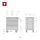STIER Carrello per officina equipaggiato, 241 pezzi-2
