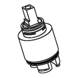 Cartouche Schell avec limiteur d'eau chaude