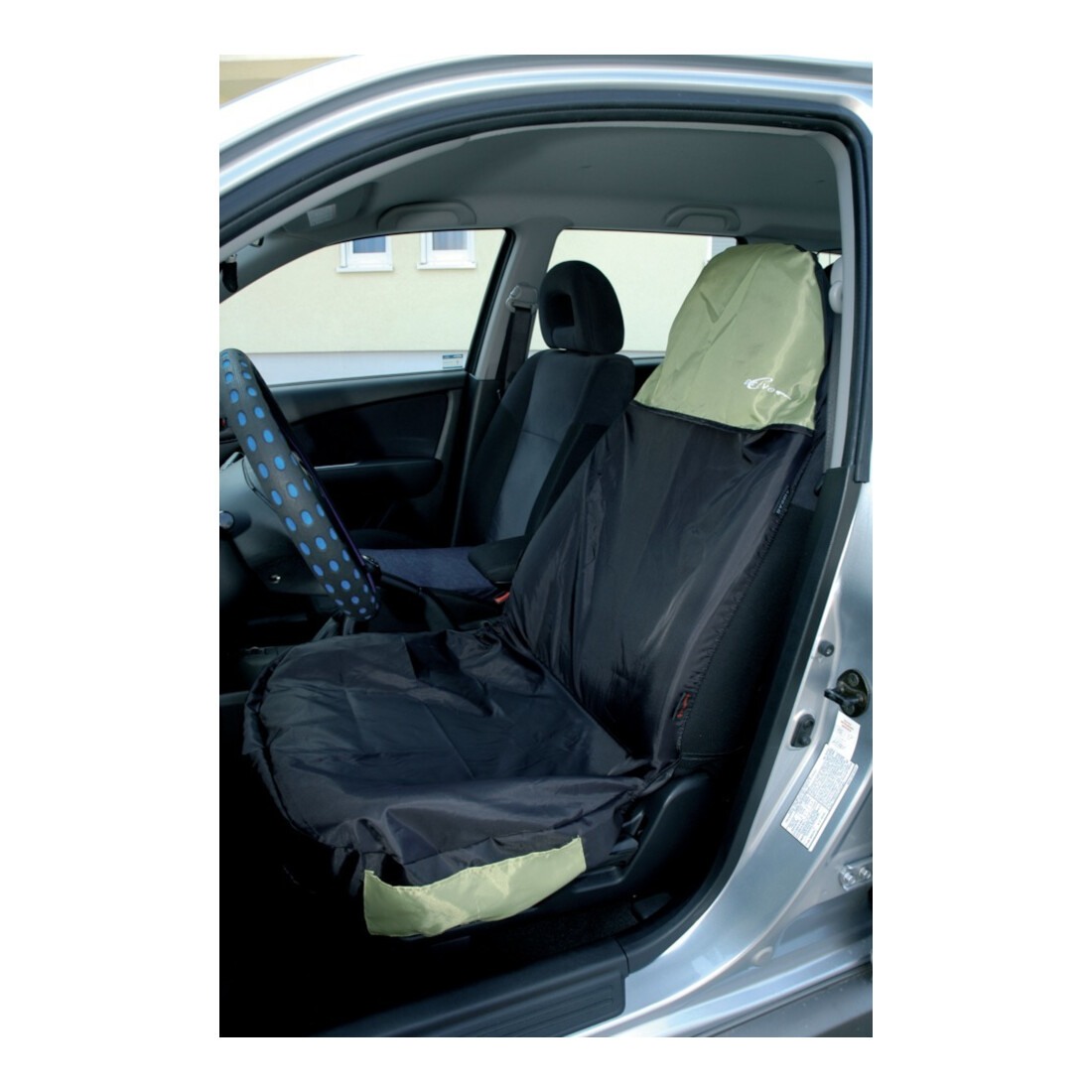 CARTREND Housse de siège Outdoor en polyester compatible airbag