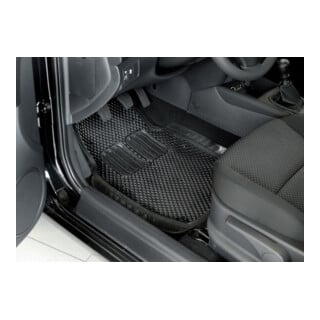 CARTREND Set de tapis en caoutchouc Gully 72x50,5 cm avec grille d'égouttage Article promotionnel