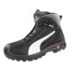 Cascades Bottes de sécurité Mid Taille 41 noir/blanc cuir S3 HRO SRC EN20345