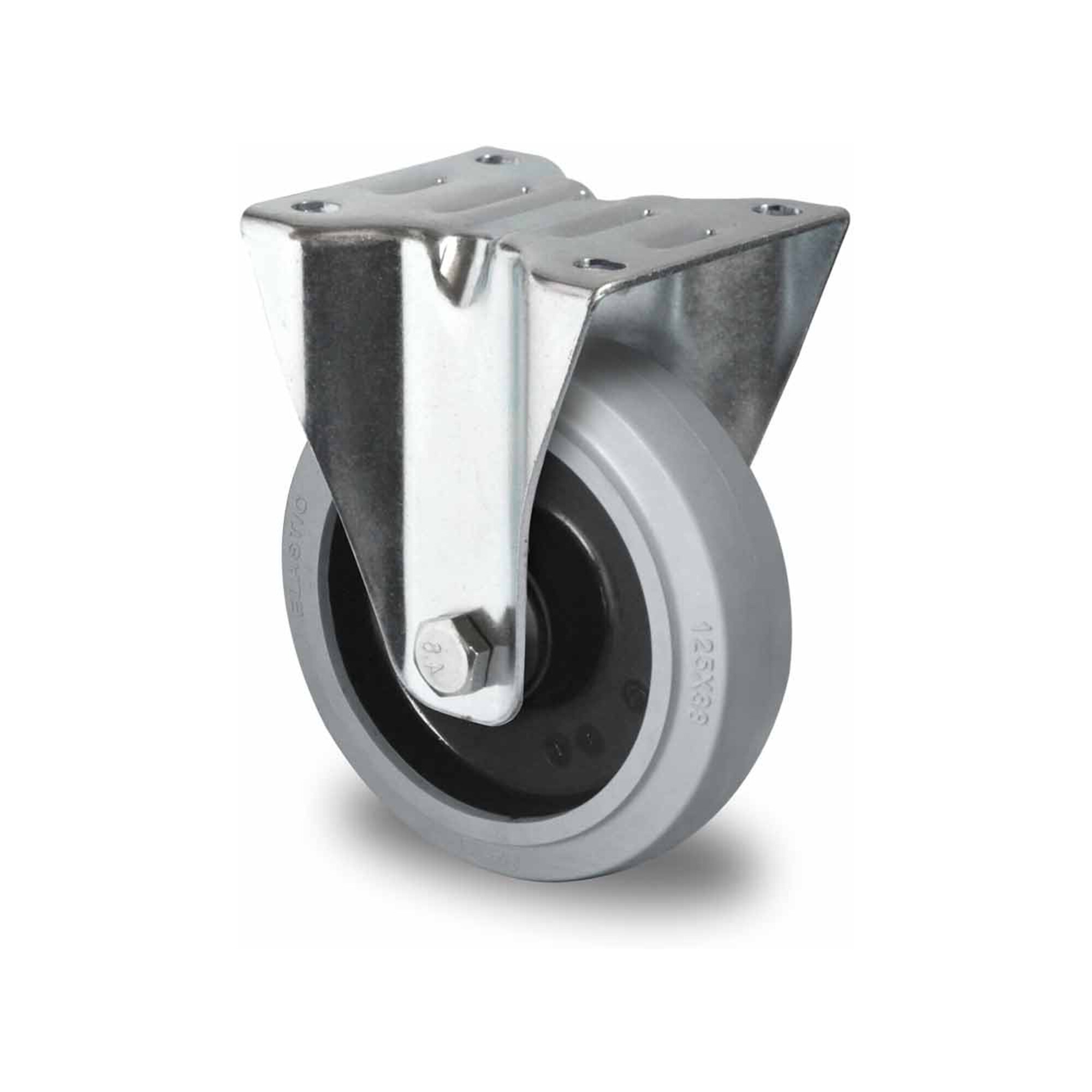 CASCOO Bockrolle ø 125 mm Serie R4E2 Kugellager