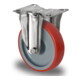CASCOO Bockrolle ø 160 mm Serie N2U6 Gleitlager Edelstahl-1