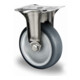CASCOO Bockrolle Serie P2T2 Gleitlager Edelstahl-1