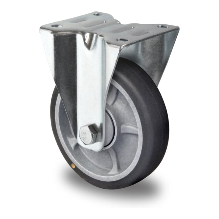 CASCOO Bockrolle ø 100 mm Serie P2G2 (el. leitfähig) Kugellager