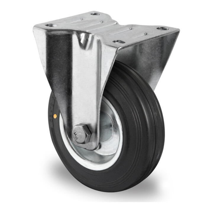 CASCOO Bockrolle ø 100 mm Serie SWS4 (el. leitfähig) Rollenlager