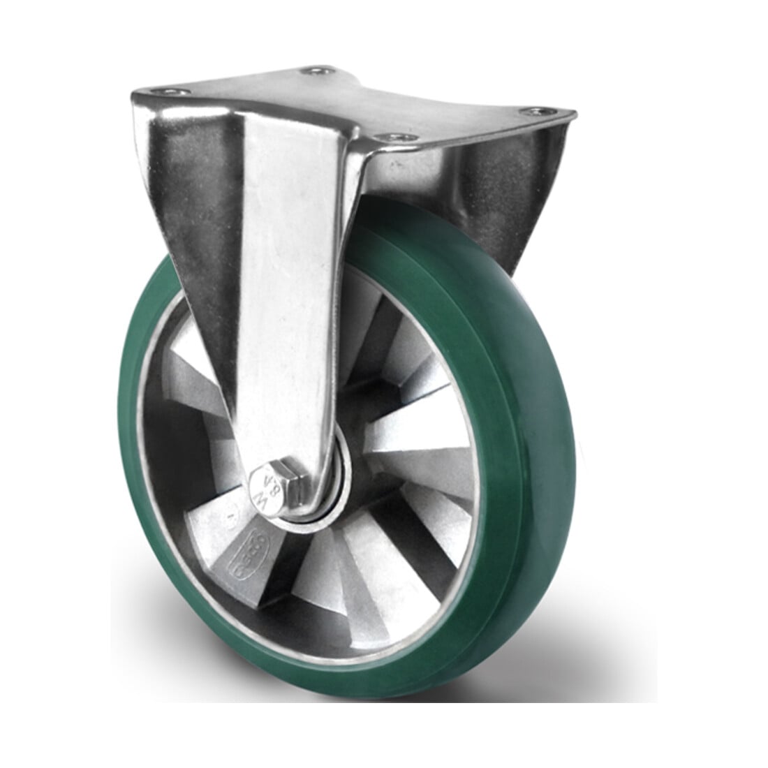 CASCOO Bockrolle ø 125 mm Serie BAX7 Doppelkugellager L-Serie