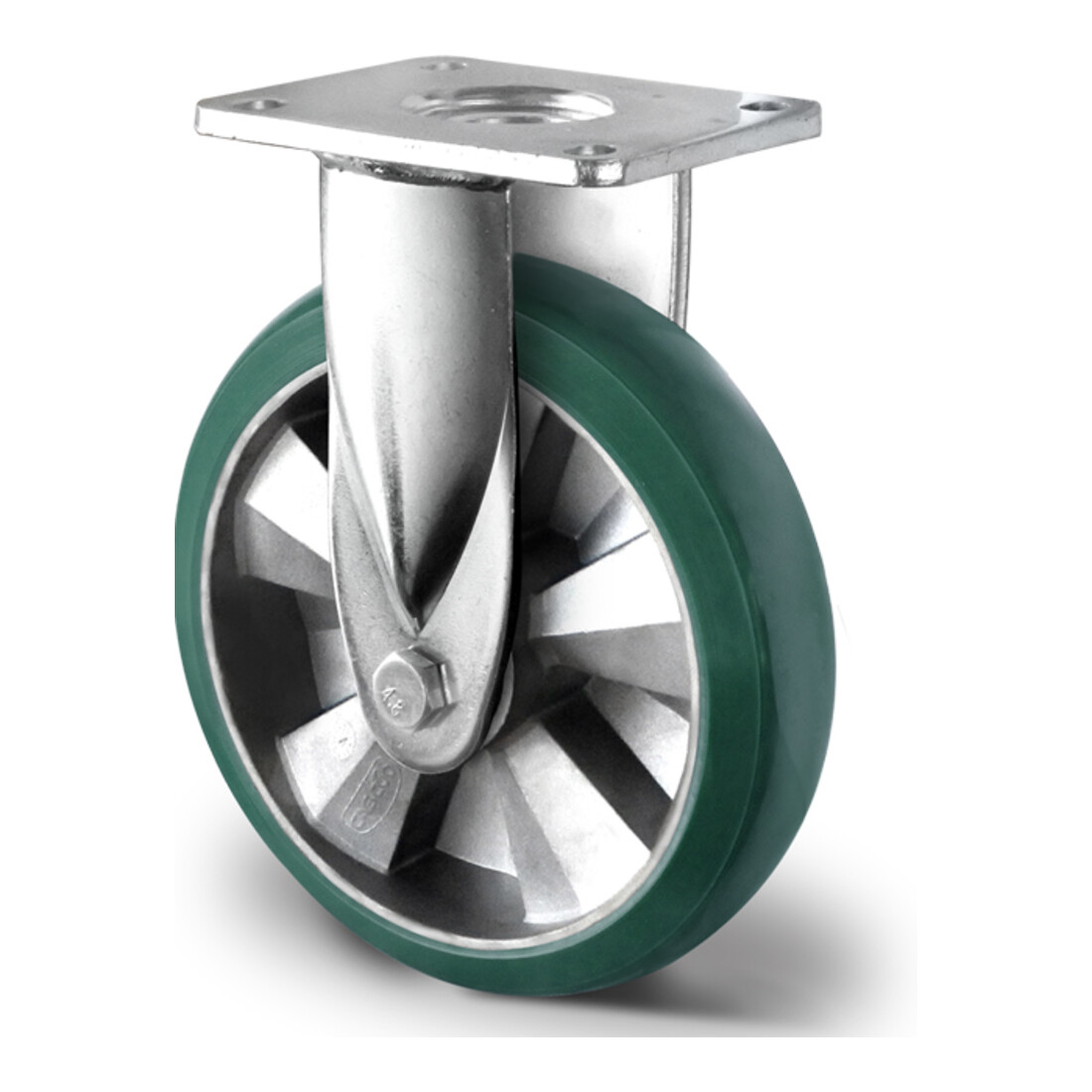 CASCOO Bockrolle ø 125 mm Serie BAX7 Doppelkugellager M-Serie