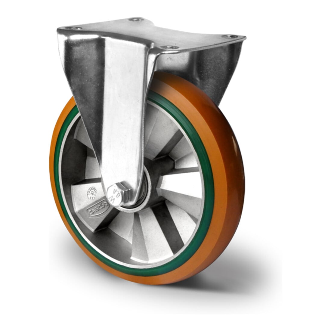 CASCOO Bockrolle ø 125 mm Serie BAY5 Doppelkugellager L-Serie