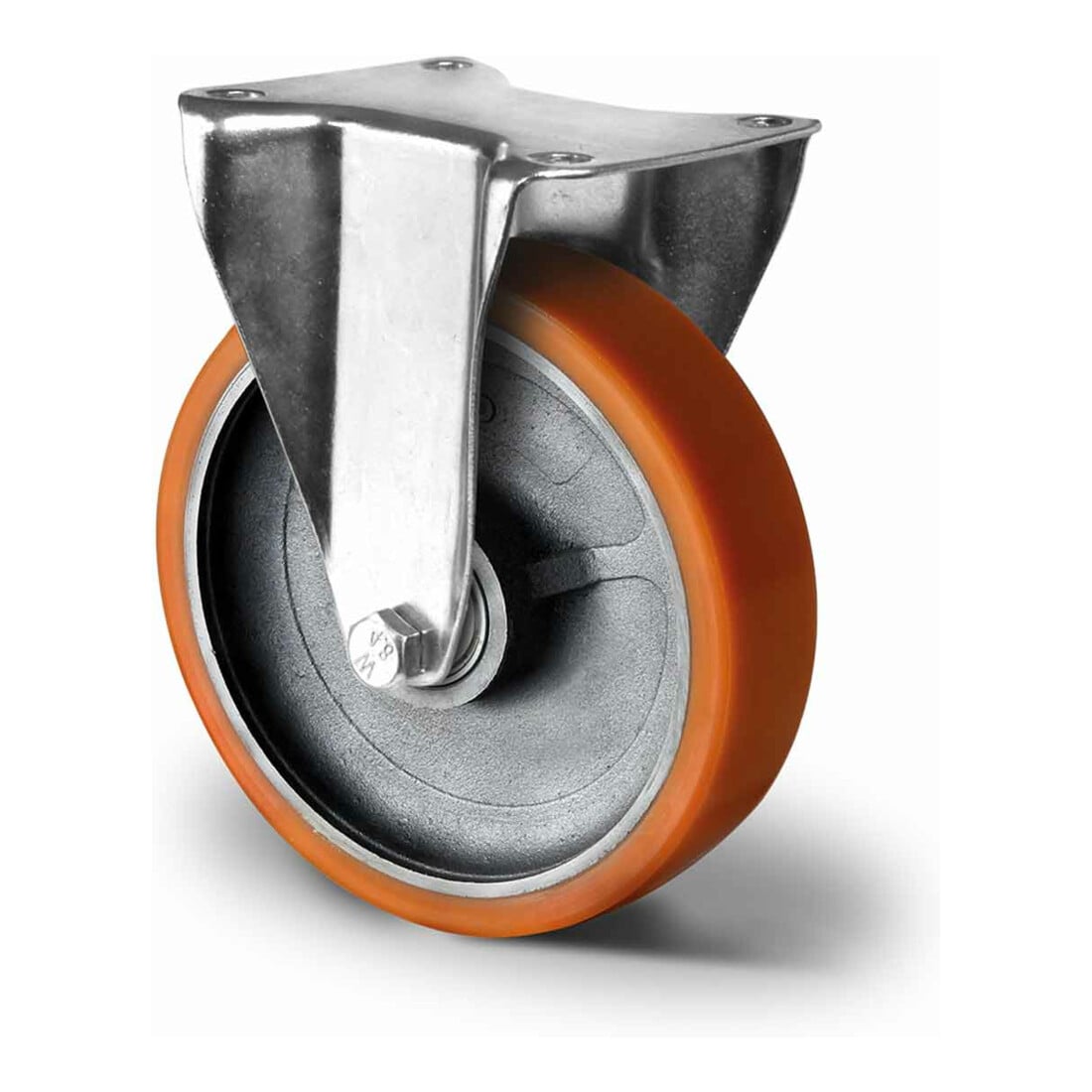 CASCOO Bockrolle ø 125 mm Serie I2U5 Doppelkugellager L-Serie