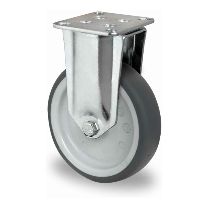 CASCOO Bockrolle ø 125 mm Serie P2T2 Gleitlager