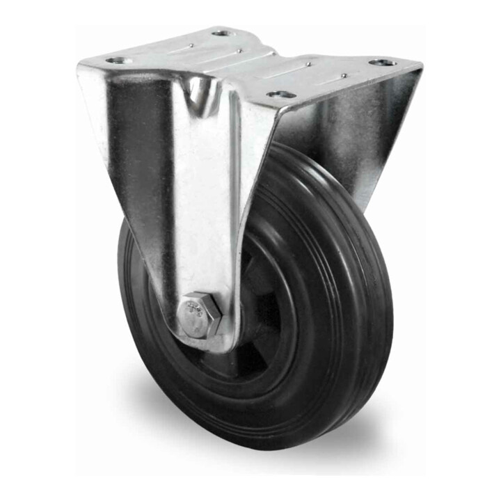 CASCOO Bockrolle ø 125 mm Serie P4S4 Rollenlager
