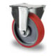Set CASCOO Lenkrolle ø 200 mm Serie N2U6 Rollenlager + Bockrolle ø 200 mm Serie N2U6 Rollenlager-2