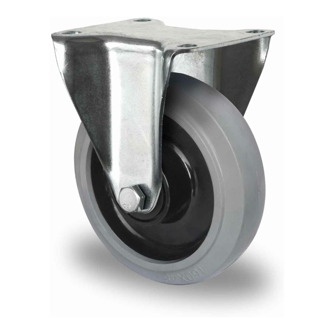 CASCOO Bockrolle ø 160 mm Serie R4E2 Doppelkugellager