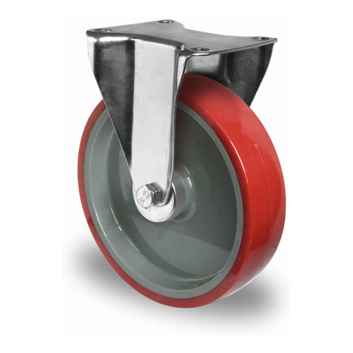 CASCOO Bockrolle ø 200 mm Serie N2U6 Rollenlager