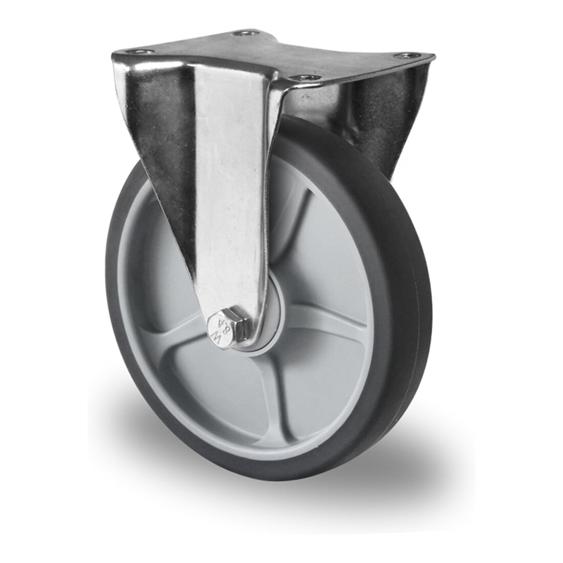 CASCOO Bockrolle ø 250 mm Serie P2G2 Doppelkugellager