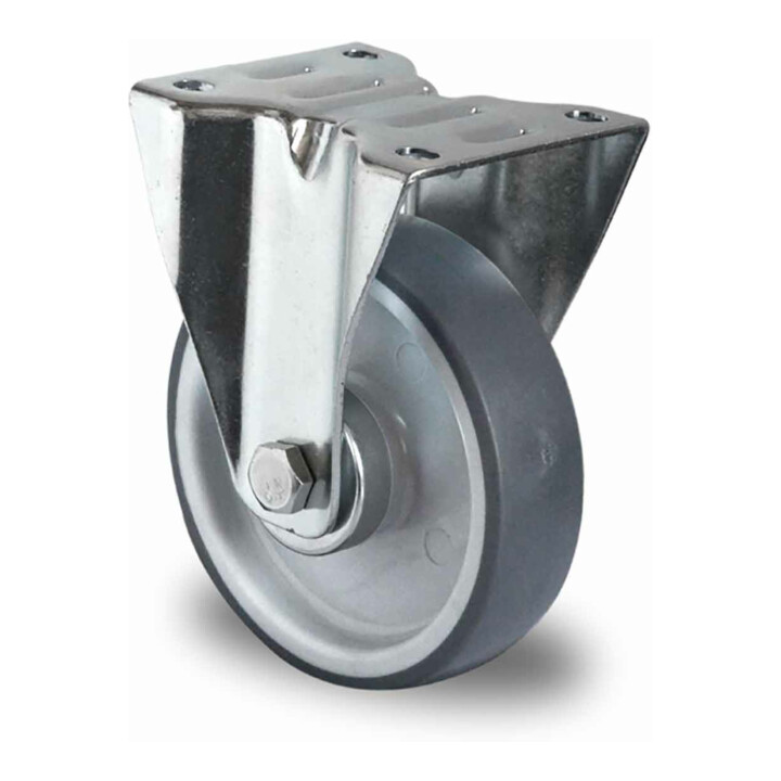 CASCOO Bockrolle ø 80 mm Serie P2V2 Rollenlager