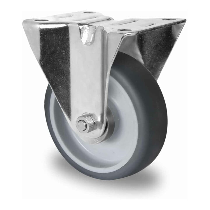 CASCOO Bockrolle ø 80 mm Serie P2W2 Rollenlager