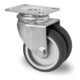 CASCOO Doppel-Lenkrolle ø 50 mm Serie P2T2 Gleitlager