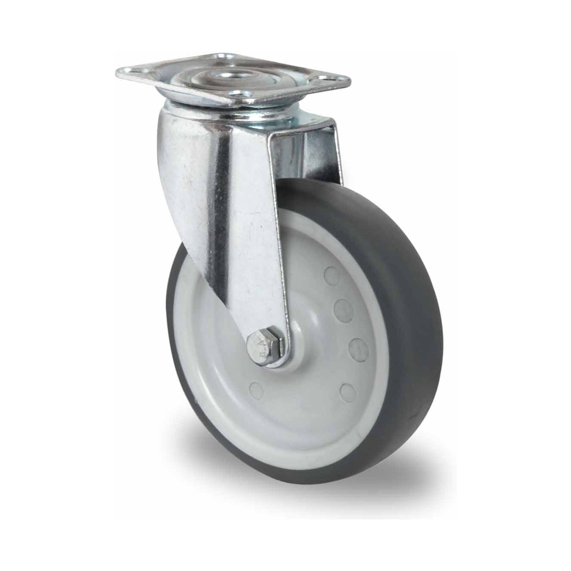 CASCOO Lenkrolle ø 125 mm Serie P2T2 Gleitlager