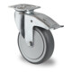 CASCOO Lenkrolle mit Totalfeststeller ø 100 mm Serie P2T2 Kugellager-1