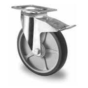 CASCOO Lenkrolle mit Totalfeststeller ø 200 mm Serie P2G2 Kugellager-1