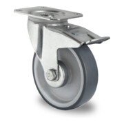 CASCOO Lenkrolle mit Totalfeststeller ø 200 mm Serie P2V2 Rollenlager-1