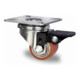 CASCOO Lenkrolle mit Totalfeststeller Serie SWU5 Doppelkugellager-1