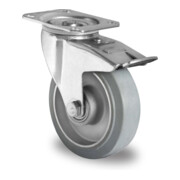 CASCOO Lenkrolle mit Totalfeststeller ø 100 mm Serie AAE2 Doppelkugellager-3
