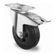 CASCOO Lenkrolle mit Totalfeststeller ø 125 mm Serie P4S4 Rollenlager