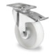 CASCOO Lenkrolle mit Totalfeststeller ø 160 mm Serie N0N0 Rollenlager