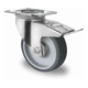 CASCOO Lenkrolle mit Totalfeststeller ø 80 mm Serie P2W2 Rollenlager