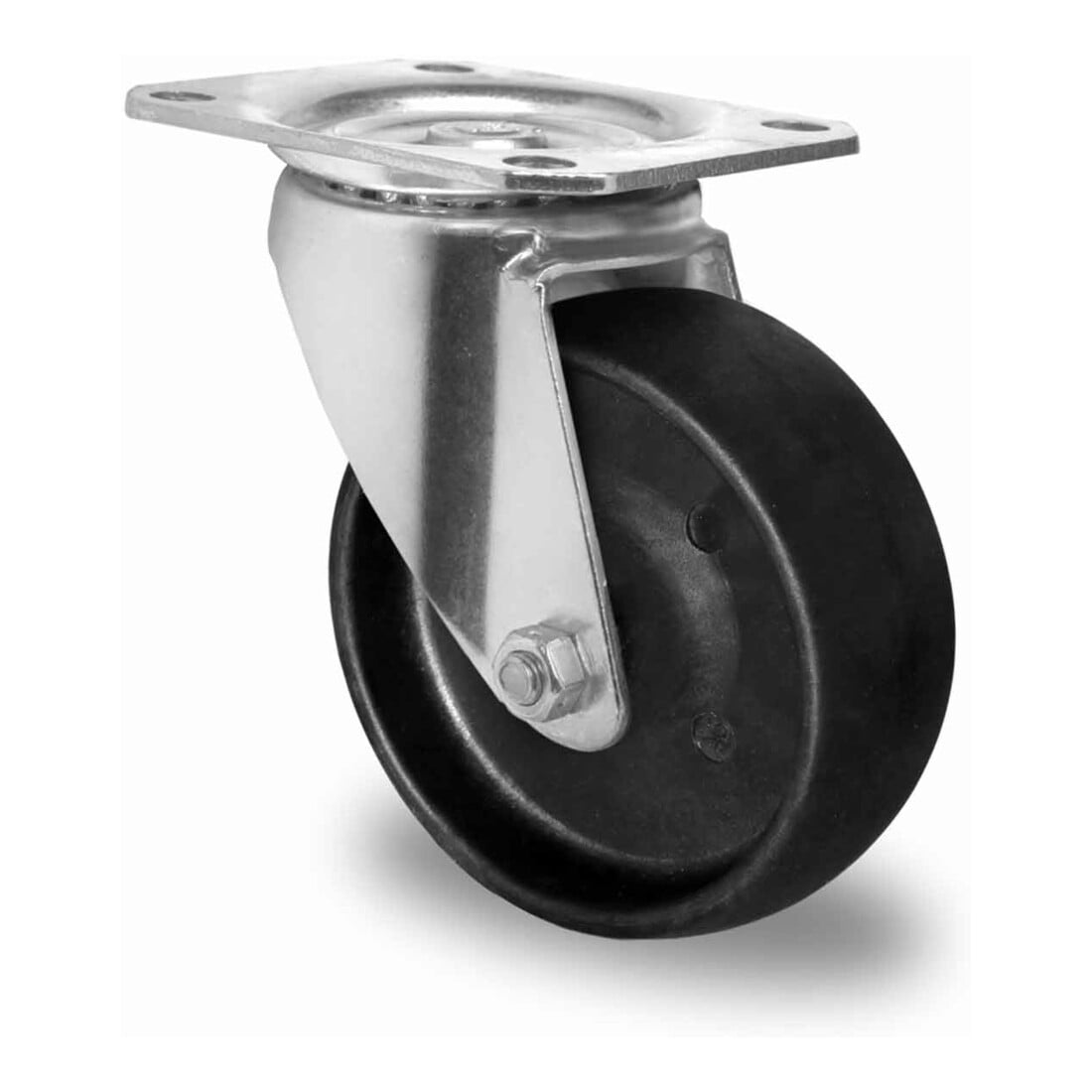 CASCOO Lenkrolle ø 100 mm Serie C4C4 Gleitlager