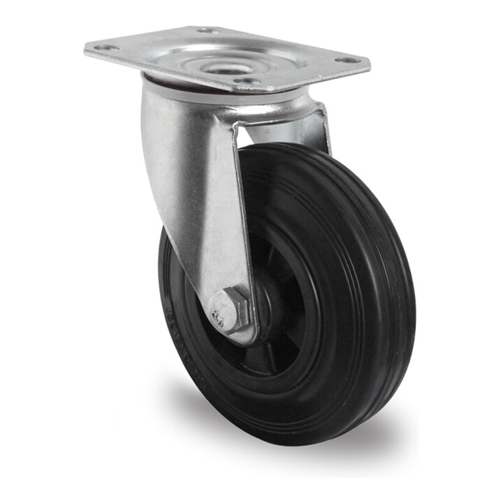 CASCOO Lenkrolle ø 100 mm Serie P4S4 Rollenlager