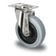 CASCOO Lenkrolle ø 100 mm Serie R4E2 Kugellager Edelstahl