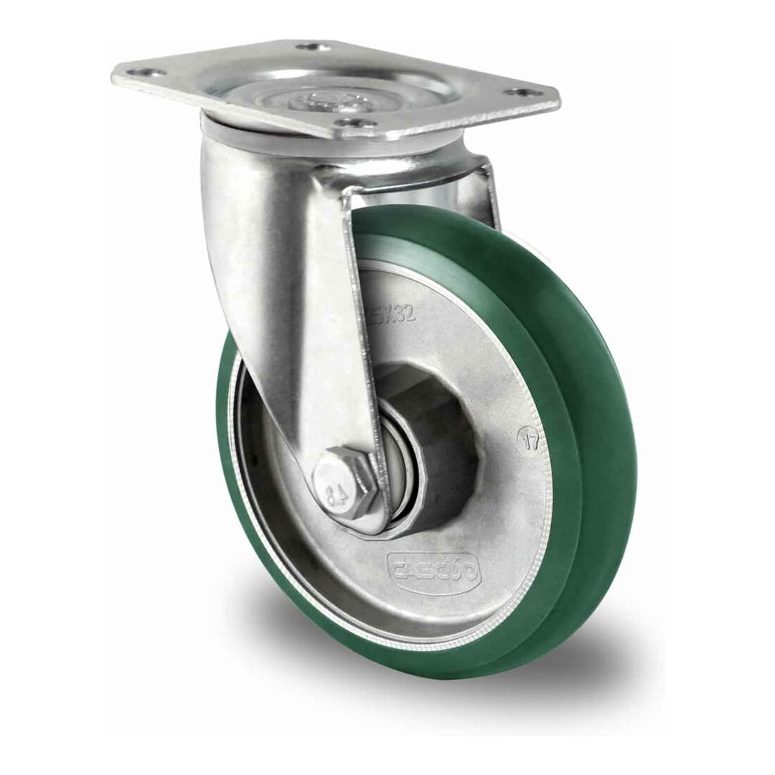 CASCOO Lenkrolle ø 125 mm Serie AAX7 Doppelkugellager