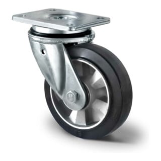 CASCOO Lenkrolle ø 125 mm Serie BAF4 Doppelkugellager M-Serie